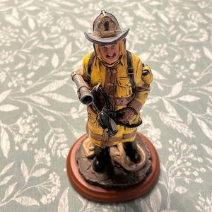 Red Hats of courage- “Ready for Action” figurine